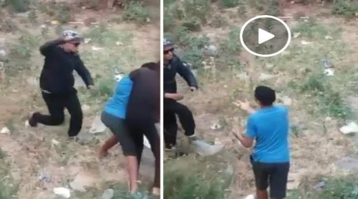 أمن البيضاء يتفاعل مع فيديو تعريض شاب للسرقة بالعنف