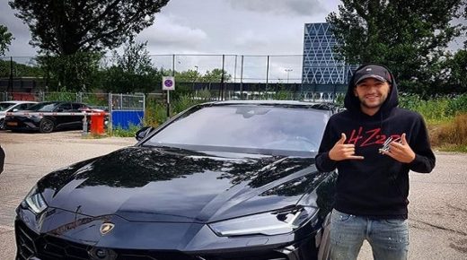 زياش يبحث عن تجاوز أزمة نكسة “الكان” بـ “لومبورغيني” فارهة (صورة)