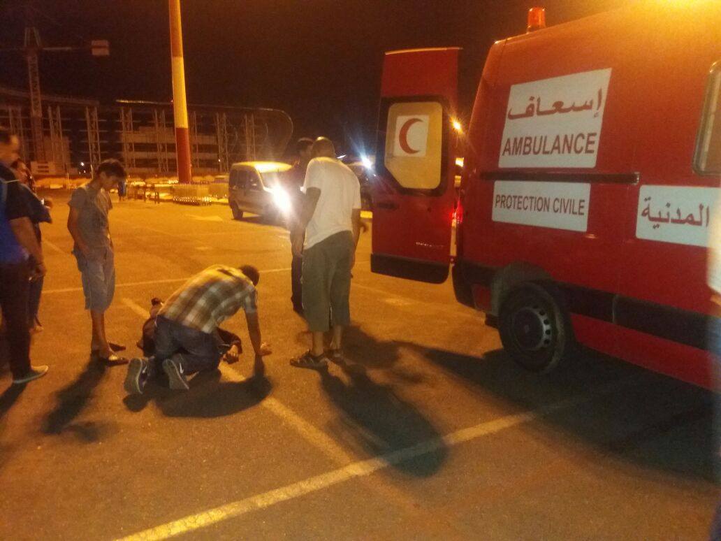“بعدما تكرفصو على المغاربة ” .. ” مشرمل ” يرسل سائحة ألمانية إلى المستشفى