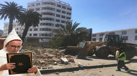 تخوفا من حدوث كوارث بسبب الأمطار .. سلطات أنفا تسابق الزمن (صور)