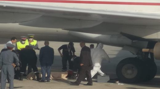 العثور على جثة غيني معلقة في إحدى عجلات طائرة ل “لارام” في مطار محمد الخامس (صور)