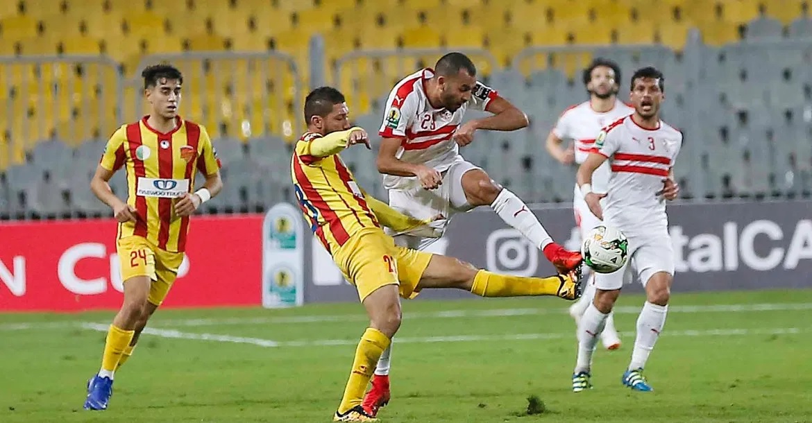 المهاجم المغربي بوطيب خارج أسوار قلعة الزمالك