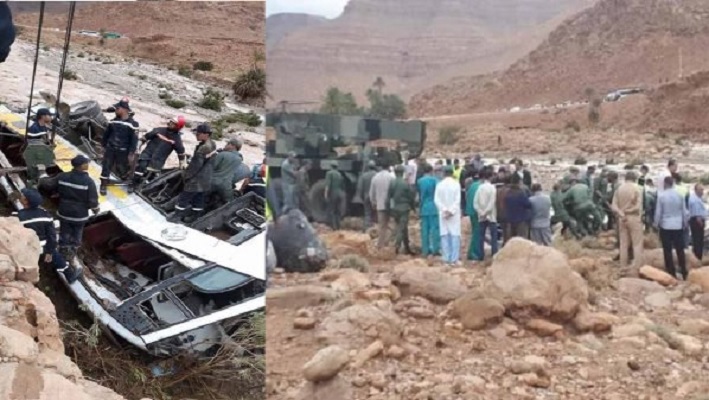جديد فاجعة واد دمشان. فرق الإنقاذ تبحث عن أزيد من 14 مفقودا وحصيلة الضحايا يتوقع أن تكون صادمة للمغاربة.. وهذا عدد القتلى لحد الآن