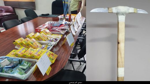 الحملة على مفرقعات عاشوراء تسقط 9 في قبضة أمن البيضاء (صور)