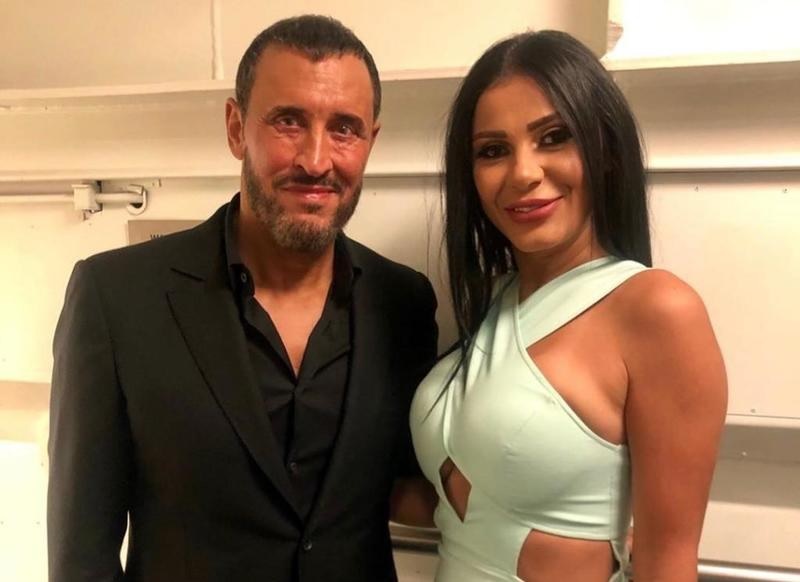 كاظم الساهر يتزوج سرا من ممثلة مصرية (صورة)