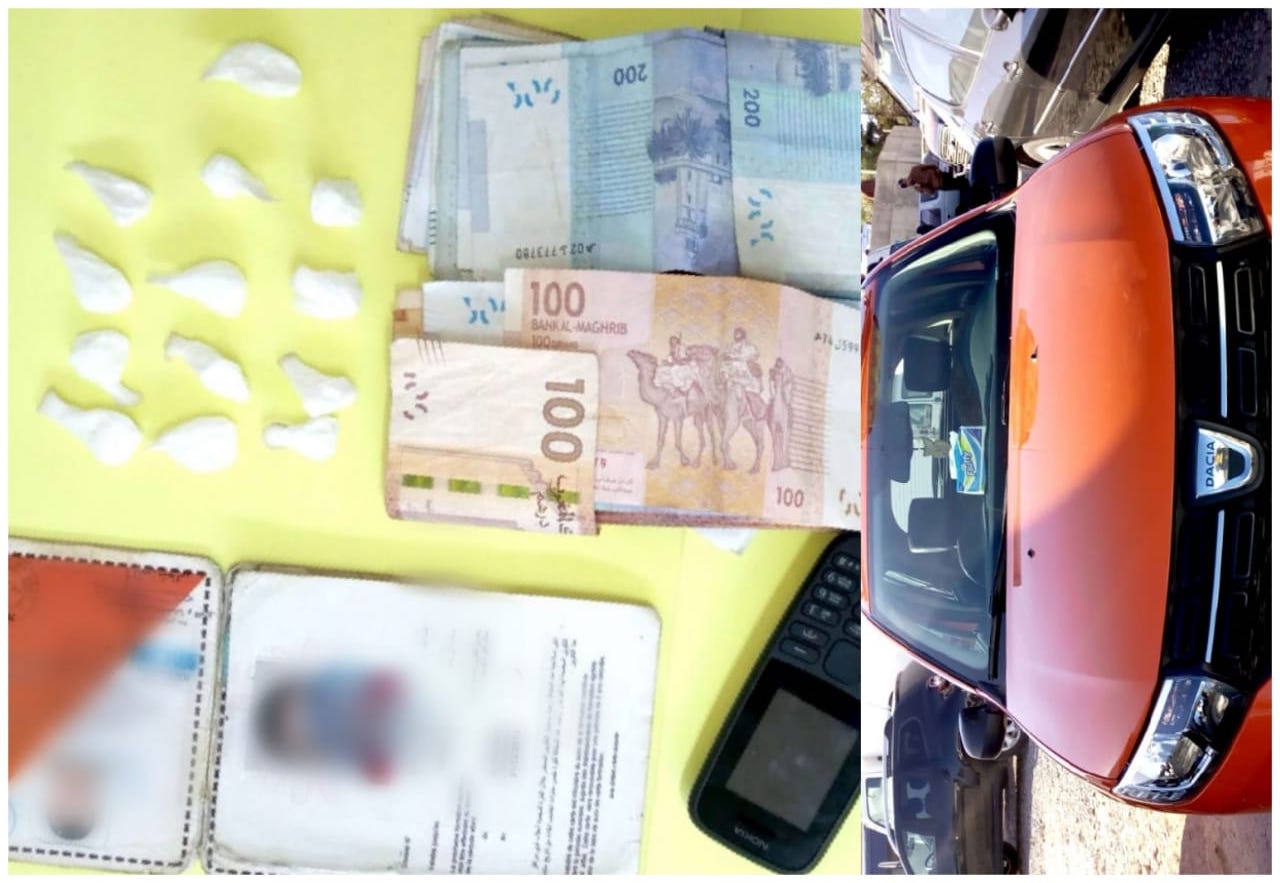 «الديسيتي» تطيح بتاجر كوكايين في أكادير مطلوب بموجب 11 مذكرة بحث. يروج بضاعته بمساعدة سائق طاكسي