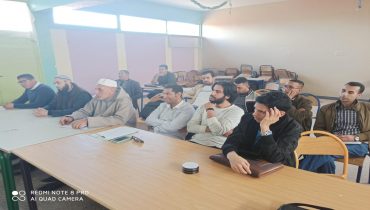 لقاء تواصلي بثانوية الحسن الأول بدار ولد زيدوح