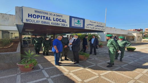 الوالي خطيب لهبيل يتفقد مستشفيات إقليم بني ملال