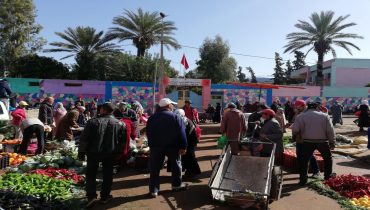 جماعة بني ملال تنظم سوق الجملة للخضر والفواكه