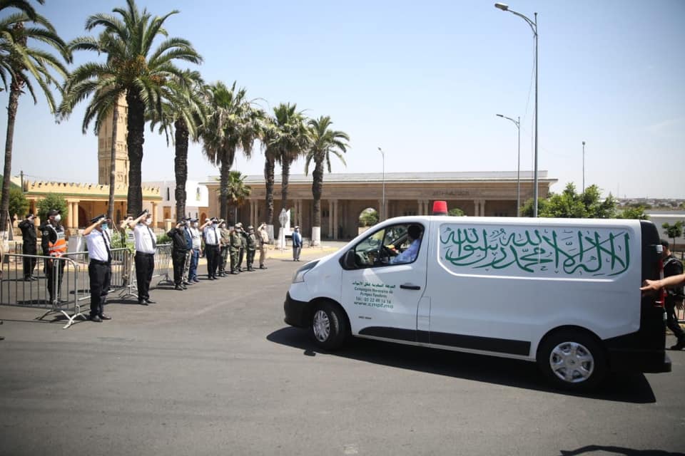 جثمان الوزير الأول الأسبق عبد الرحمان اليوسفي يوارى الثرى بحضور عدد محدود من مقربيه