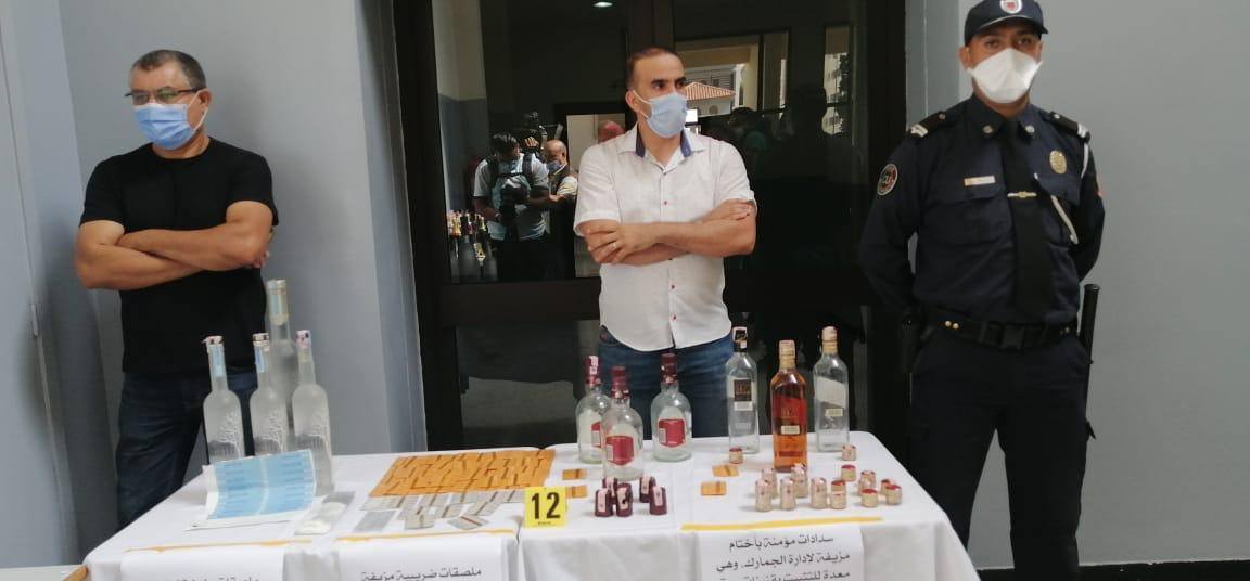 تدخلات متزامنة للأمن بحد السوالم والبيضاء وخريبكة وواد زم وبني ملال تسفر عن ضبط حوالي مليون قنينة مشروبات كحولية مستوردة