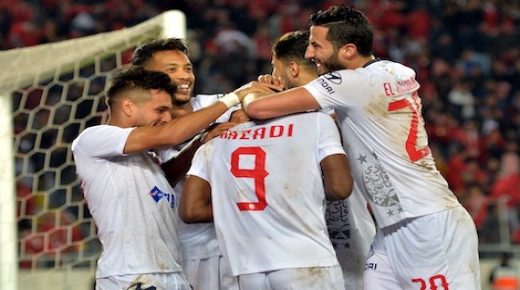 Le Wydad de Casablanca s'impose ‡ domicile face au Moghreb de TÈtouan (2-1), en match comptant pour la onziËme journÈe de la Botola Pro D1. 02012020 - Casablanca