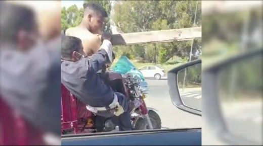 سائق «تريبورتور» يتسبب في عاهة مستديمة لشرطي أثناء محاولة فراره من دورية للأمن بسلا