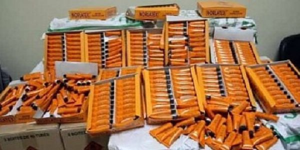 حجز كمية ضخمة من اللصاق المستعمل في التخدير بطنجة