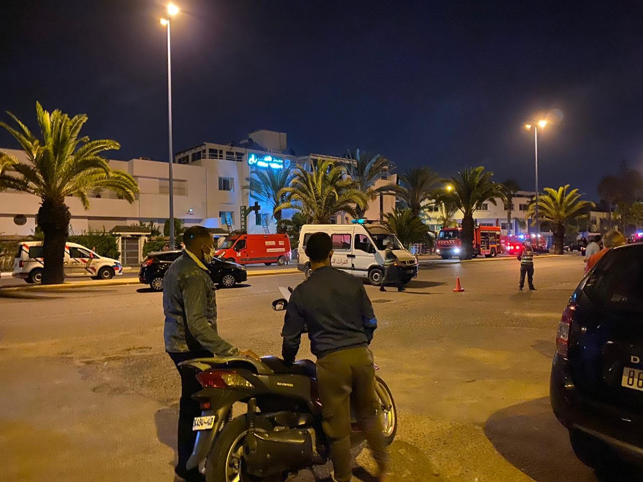 انفجار 4 قنينات أوكسجين بمصحة خاصة يهز البيضاء (فيديو)