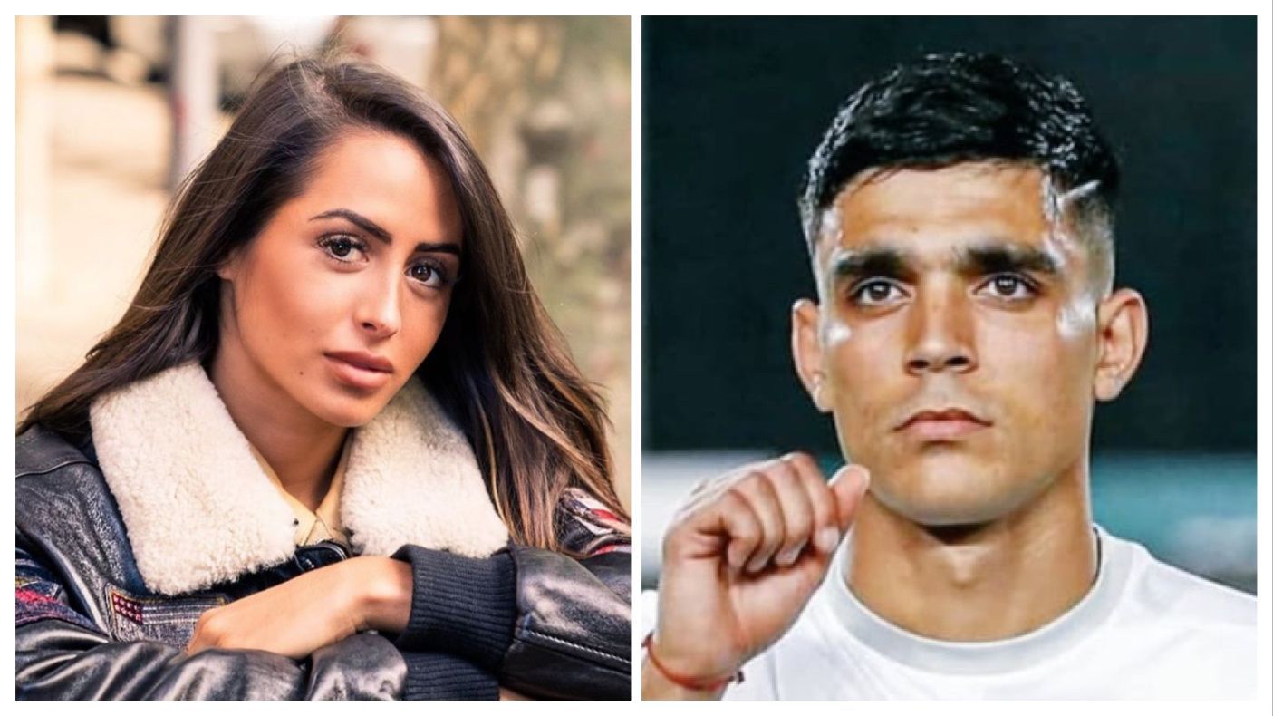 الفنانة مارين حيمر تكشف طبيعة علاقتها باللاعب بنشرقي