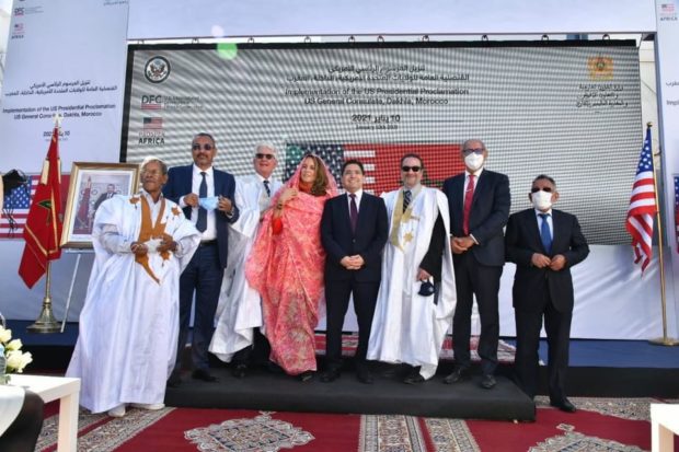 وفد أمريكي رفيع المستوى يزور مقر القنصلية الأمريكية العامة المرتقبة بالداخلة