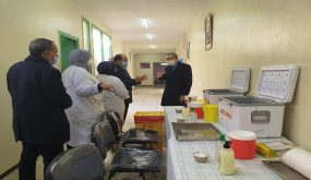 والي جهة بني ملال يزور المراكز الصحية المخصصة لاحتضان عمليات التلقيح ضد (كورونا) (صور)