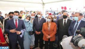 بوشارب تعطي انطلاقة برنامج تأهيل الأحياء ناقصة التجهيز بمدينة بوجدور