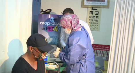 العناصر التابعة للمديرية العام للوقاية المدنية تتلقى الجرعة الأولى من لقاح “كورونا”