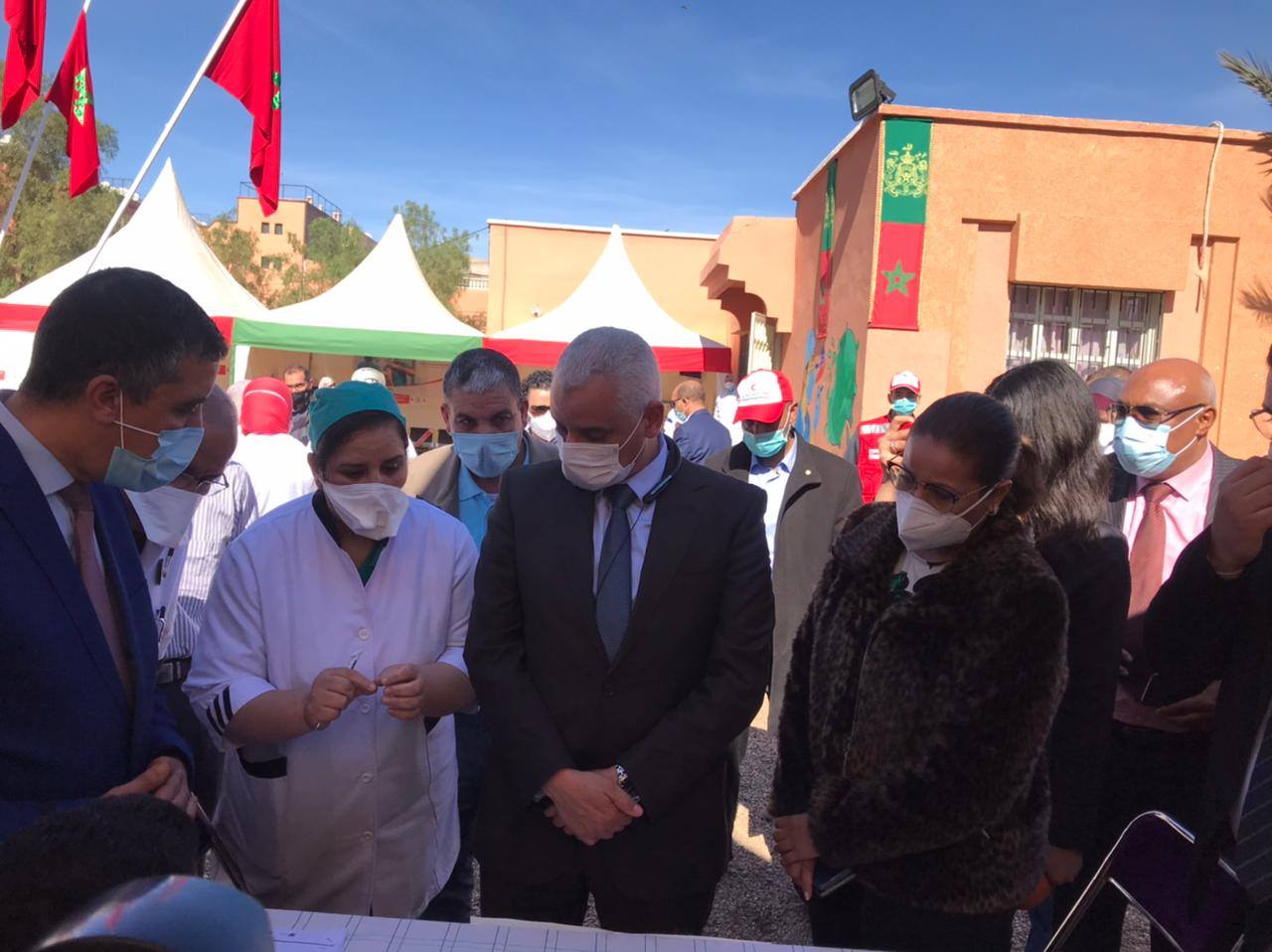 آيت الطالب: طالما الوضعية الوبائية تتحسن ستمكن حملة التلقيح من بلوغ مناعة جماعية