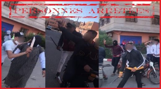 فيديو يطيح بمسلحين في مراكش