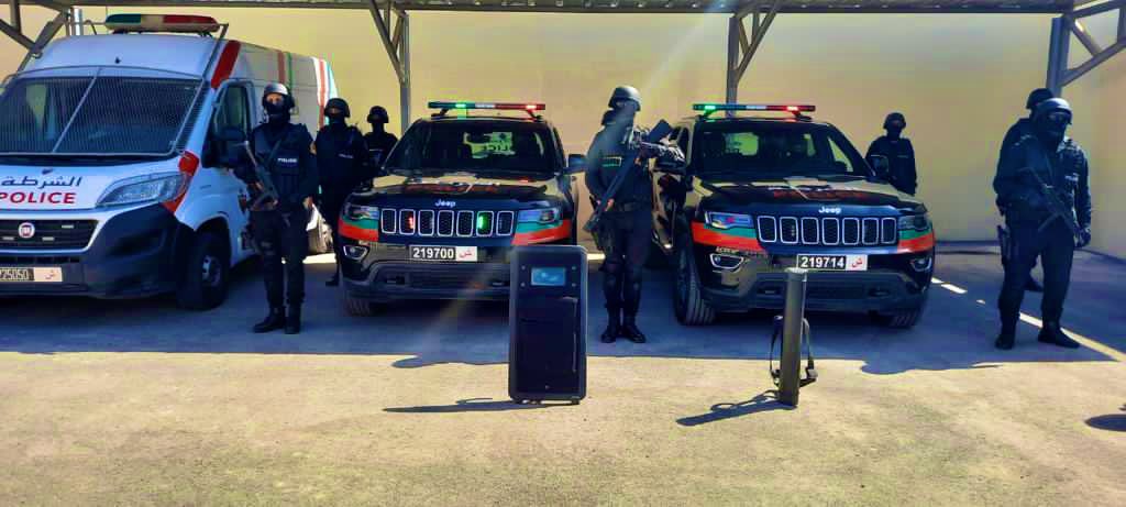 منطقة أمنية ثانية تعزز المرفق العام الشرطي بالعيون