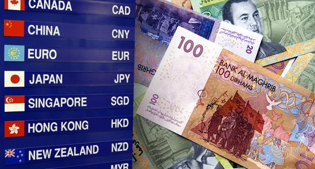 سعر صرف الدرهم شبه مستقر أمام الأورو