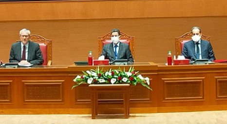 المجلس الأعلى للسلطة القضائية يناقش الوضعية المهنية للقضاء