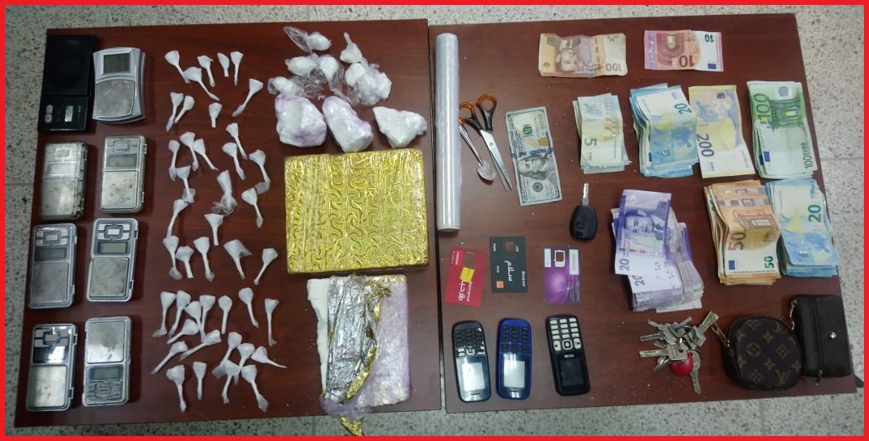 حجز كمية مهمة من الكوكايين في عملية أمنية بمجمع سكني بطنجة