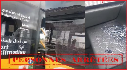 تخريب حافلة للنقل الحضري يجر 4 للتحقيق بالبيضاء