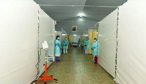 مراكش.. أشغال إنجاز المستشفى الميداني الإضافي للتكفل بحالات الإصابة بـ (كوفيد-19) تتقدم بوتيرة عالية