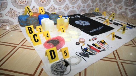 خبرة تقنية وعلمية تكشف دخول محجوزات خلية طنجة “الداعشية” في إعداد وتحضير أجسام متفجرة بعد