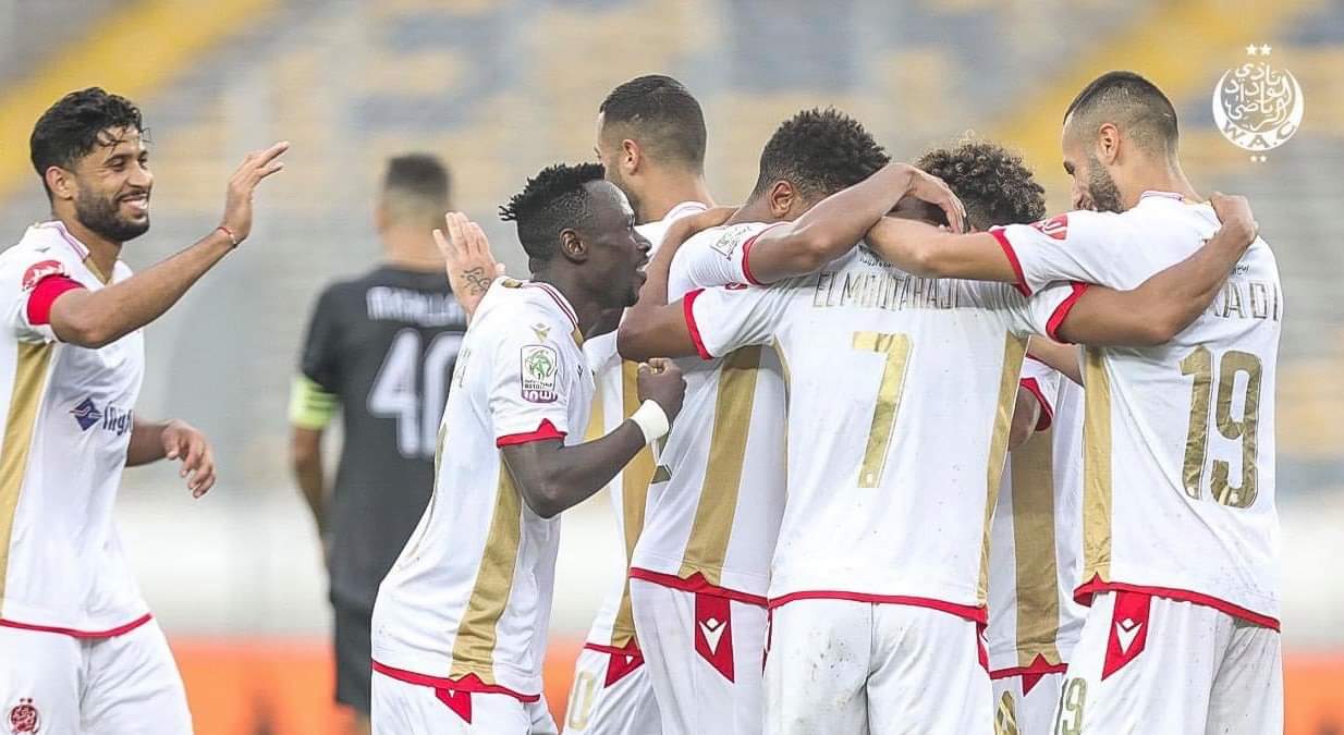 الوداد إلى دور مجموعات عصبة أبطال إفريقيا بعد فوز عريض على قلوب الصنوبر الغاني بسداسية