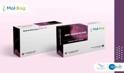 شركة (Moldiag) تطلق أول اختبار تشخيصي جزيئي مغربي 100% لسرطان الثدي مطور من طرف “ماسير