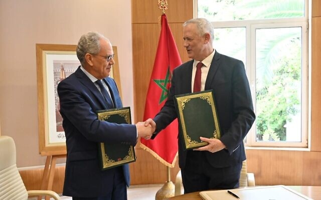 توقيع اول اتفاق للتعاون العسكري بين المغرب وإسرائيل