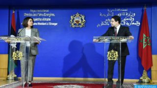 بوريطة يجري اتصالا هاتفيا مع وزيرة الخارجية والتعاون الدولي لدولة ليبيا