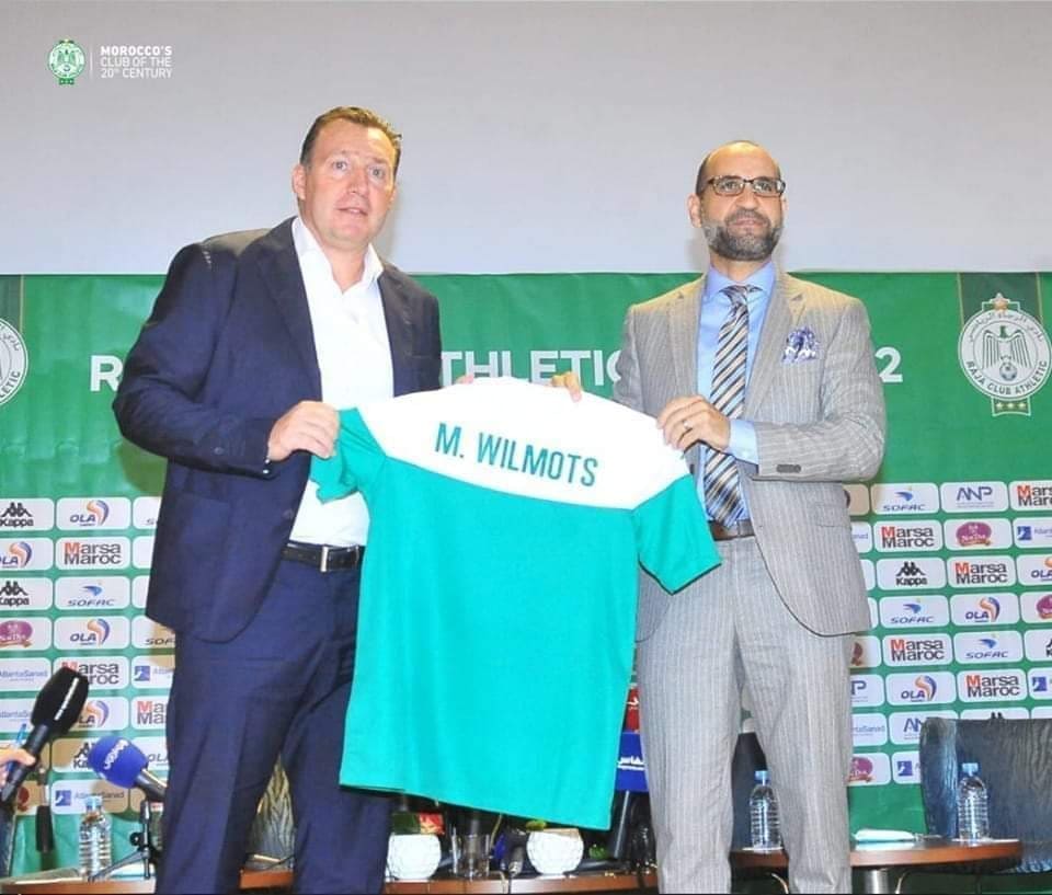 رسميا.. البلجيكي فيلموتس مدربا جديدا للرجاء