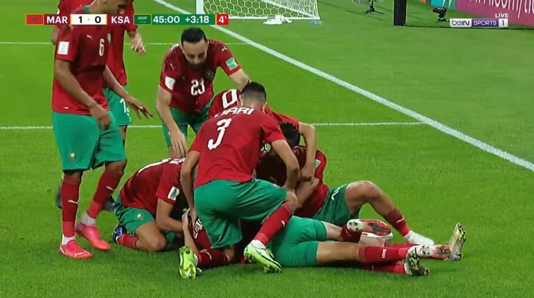 الأسود إلى دور نهائي كأس العرب بالعلامة الكاملة 