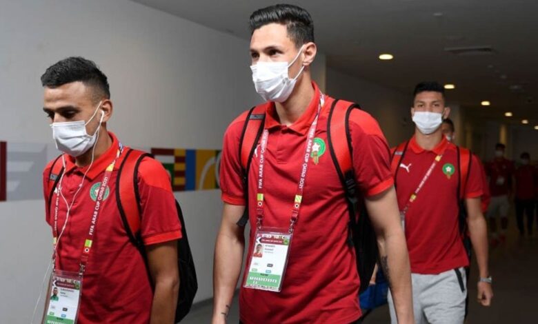 بعثة المنتخب الوطني تصل إلى المغرب