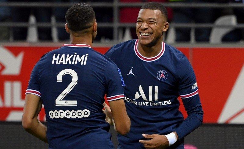 بعد هدف حكيمي في شباك الغابون .. مبابي يتفاعل