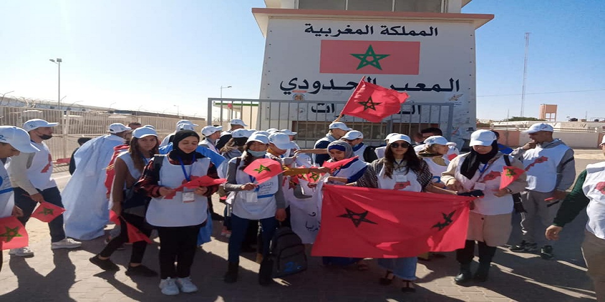 المجلس الوطني التلاميذي يؤكد من الكركرات على عدالة قضية الوحدة الترابية للمملكة