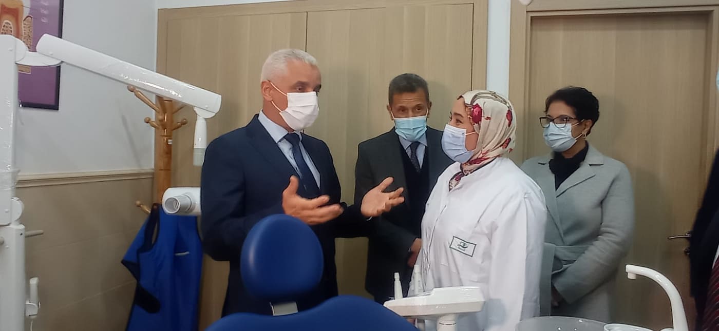 ٱيت الطالب يعطي انطلاقة خدمات المركز الصحي أم كلثوم بالبيضاء
