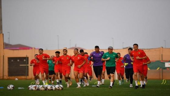 حصة تدريبية للمنتخب الوطني بعد لقاء مالاوي