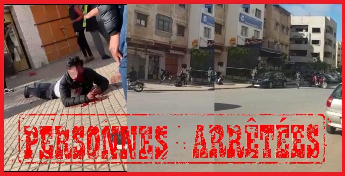 فيديو يوثق لتعريض شخص لاعتداء بالسلاح الأبيض يستنفر أمن سلا