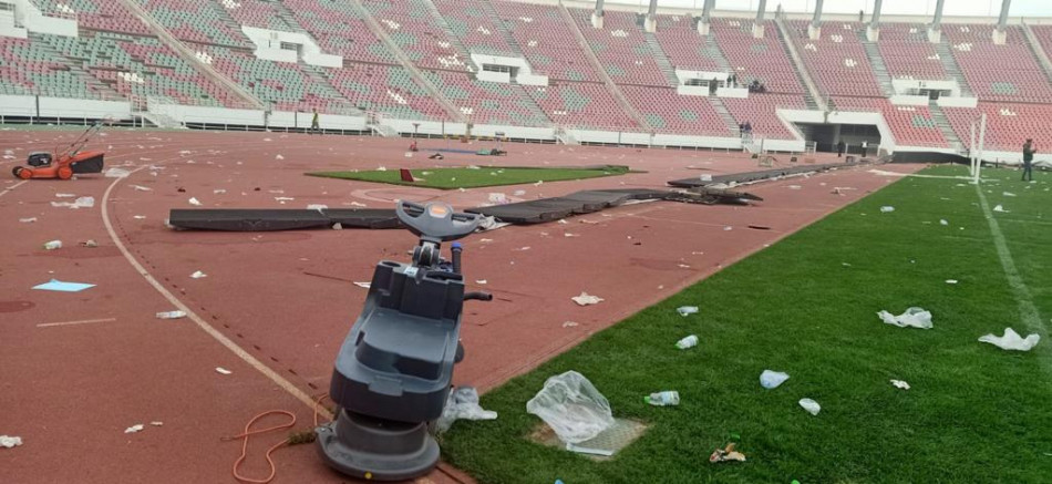 حصيلة أحداث شغب مباراة الجيش والماص. ضبط 160 وإصابة 85 شرطيا