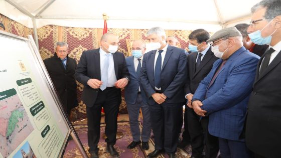 صديقي يزور ويدشن عدة مشاريع للتنمية الفلاحية والغابوية