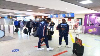 وصول منتخب الكونغو للدار البيضاء