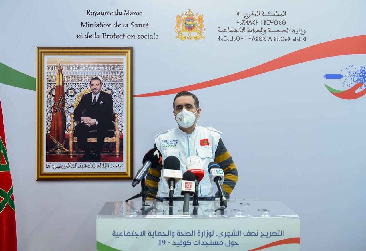 المرابط: مستوى انتشار عدوى (كوفيد ـ19) في المغرب يواصل الانخفاض لـ5 أسابيع متتالية