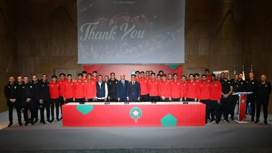 سلا.. الجامعة الملكية المغربية لكرة القدم تقيم حفلا على شرف المنتخب الوطني لأقل من 17 سنة